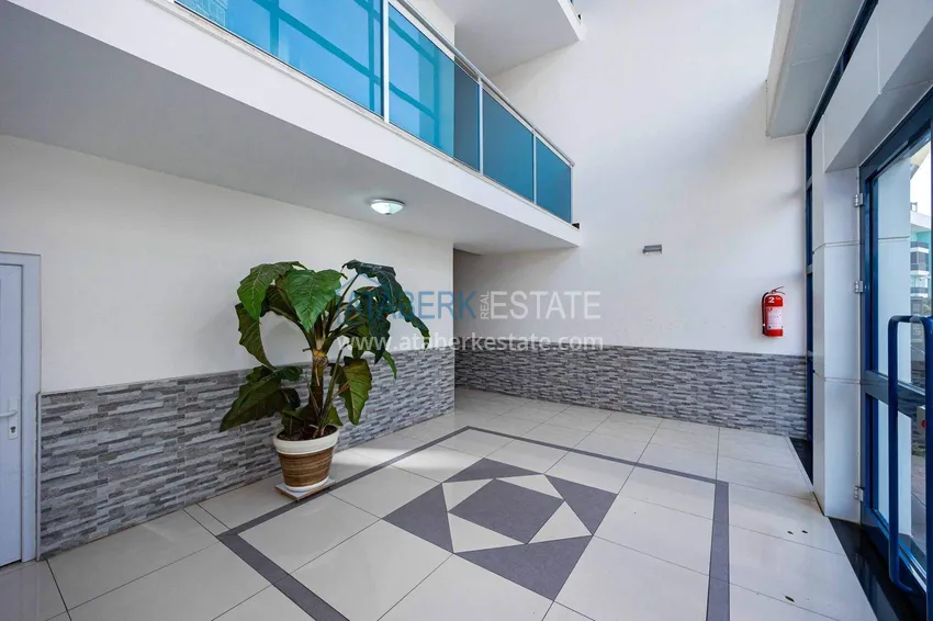 1+1 apartment in Oba — furnished and with a large terrace  28 