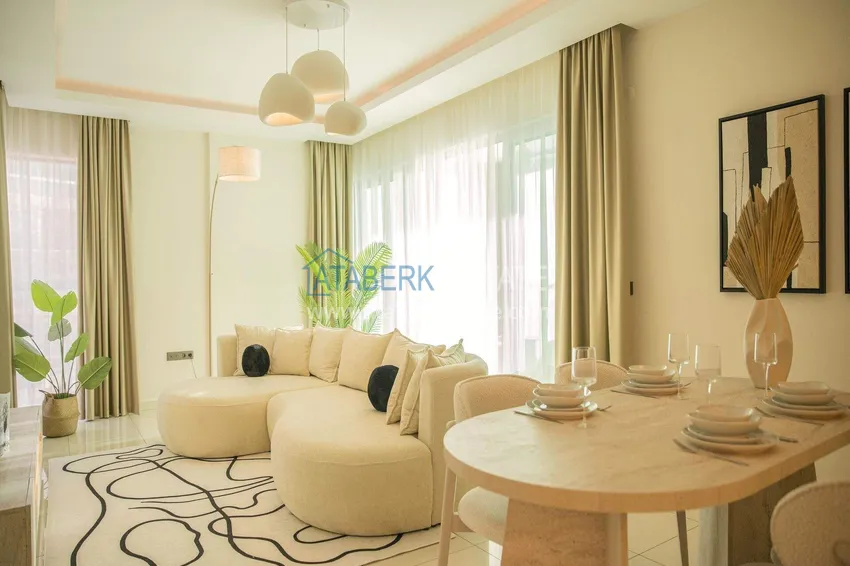 Purchase  2+1 apartment on the first line in Kestel — newly furnished, sea view, directly from the owner 4 