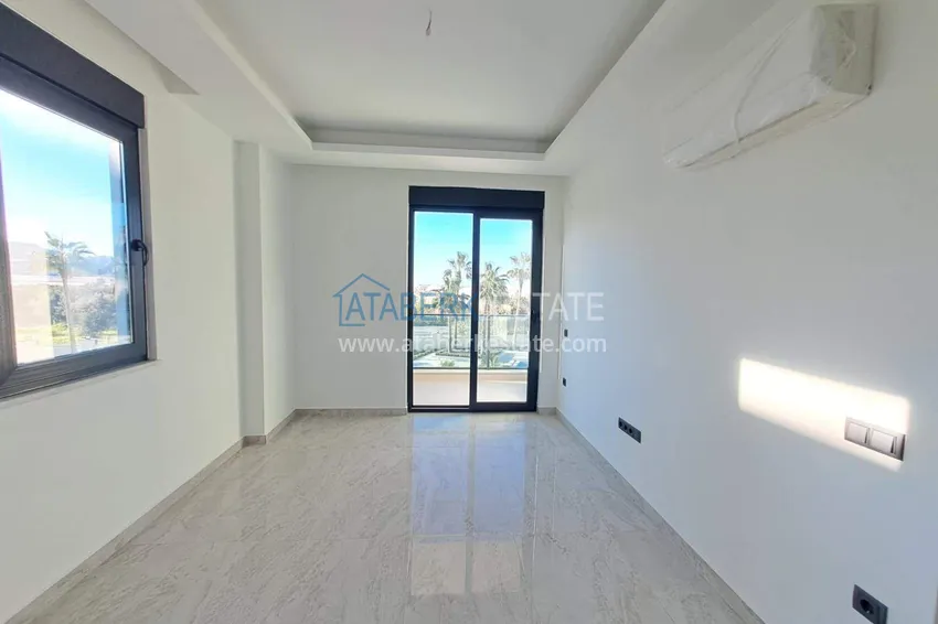 Purchase 1+1 apartment with appliances in Gazipasa - south side, residence with infrastructure 4 