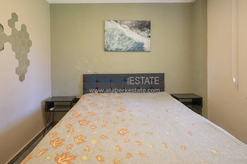 Purchase Cheap 1+1 apartment in the center of Oba - furnished, glazed balcony, 350 m to the sea 4 