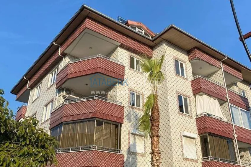 Cheap 1+1 apartment in the center of Oba - furnished, glazed balcony, 350 m to the sea 4 
