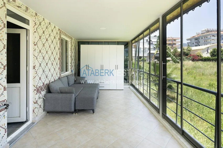 Purchase Cheap 1+1 apartment in the center of Oba - furnished, glazed balcony, 350 m to the sea 6 