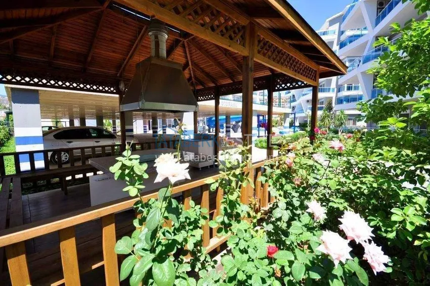 1+1 apartment in Oba — furnished and with a large terrace  8 