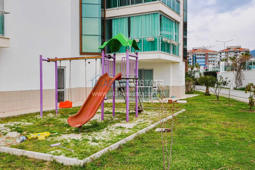 2+1 apartment on the first line in Kestel — newly furnished, sea view, directly from the owner 8 