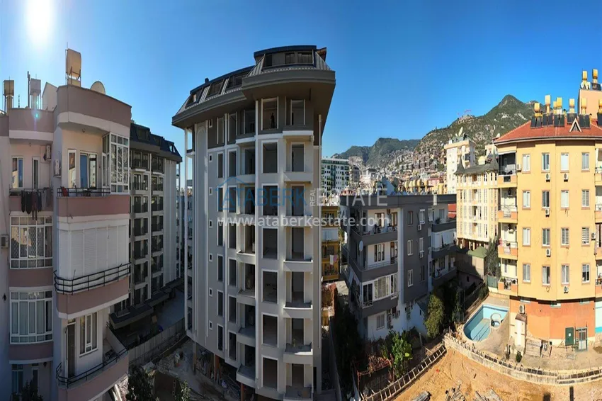 New investment project for a residential complex with rich infrastructure in the center of Alanya 10 