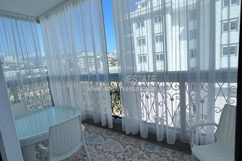 Purchase  Turnkey 1+1 apartment in Kargicak - 300 m from the sea, offer from the owner 10 