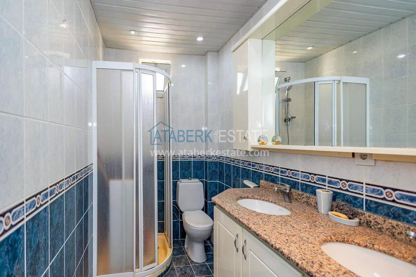 Purchase Apartment 1+1 in the Kestel area on the first line — furnished and with sea views 11 