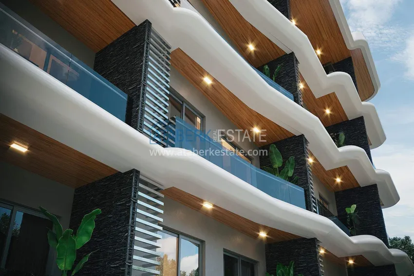 Investment property in the center of Alanya - 50m from Keykubat Beach  11 