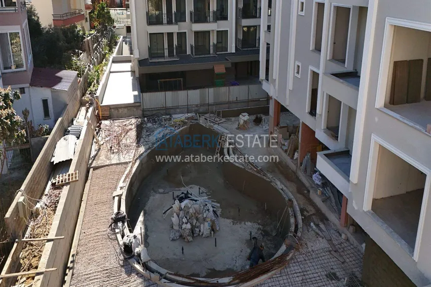 New investment project for a residential complex with rich infrastructure in the center of Alanya 13 