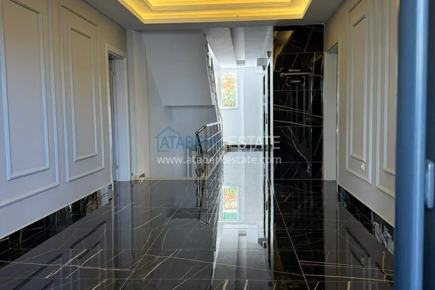 Garden duplex 2+1 with fine finishing in Oba, Alanya 13 