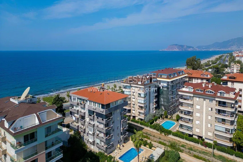 Apartment 1+1 in the Kestel area on the first line — furnished and with sea views 1 