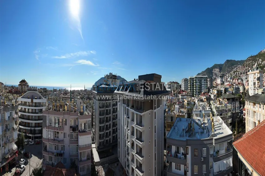 New investment project for a residential complex with rich infrastructure in the center of Alanya 2 