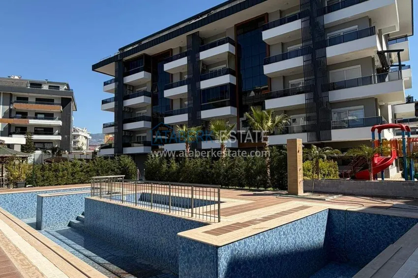 Garden duplex 2+1 with fine finishing in Oba, Alanya 3 