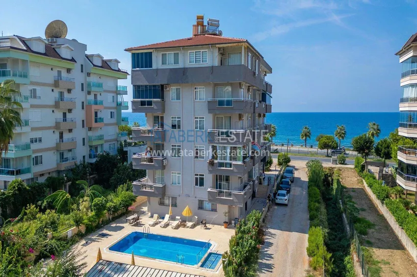 Apartment 1+1 in the Kestel area on the first line — furnished and with sea views 3 