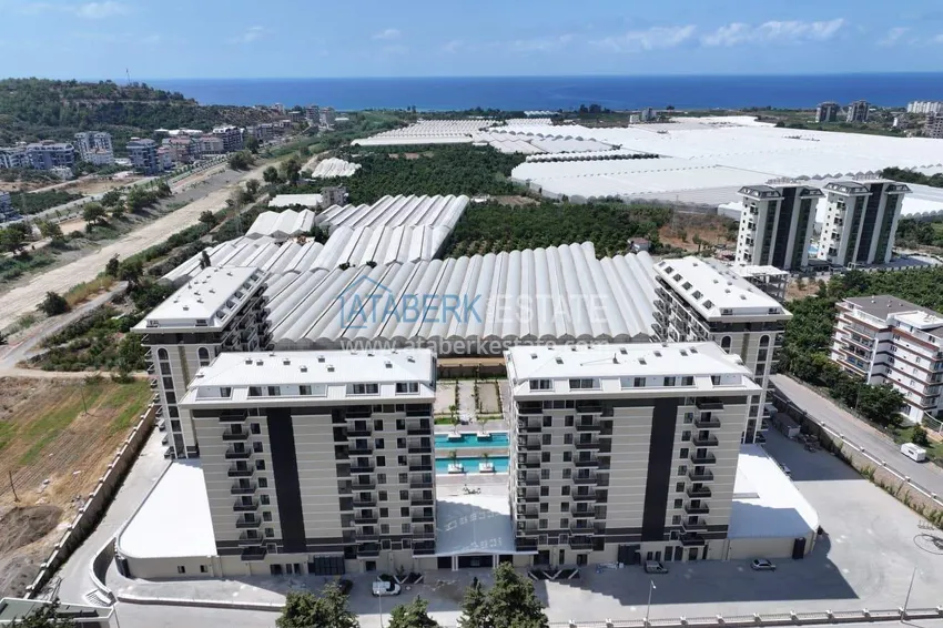 1+1 apartment in Demirtas with sea view - real estate in Alanya with a fine finish 5 