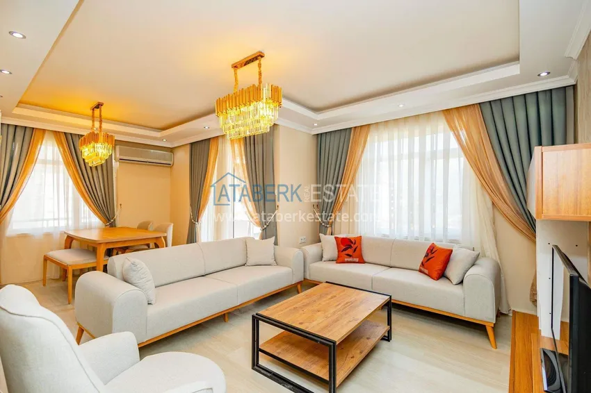 Purchase Apartment 1+1 in the Kestel area on the first line — furnished and with sea views 5 