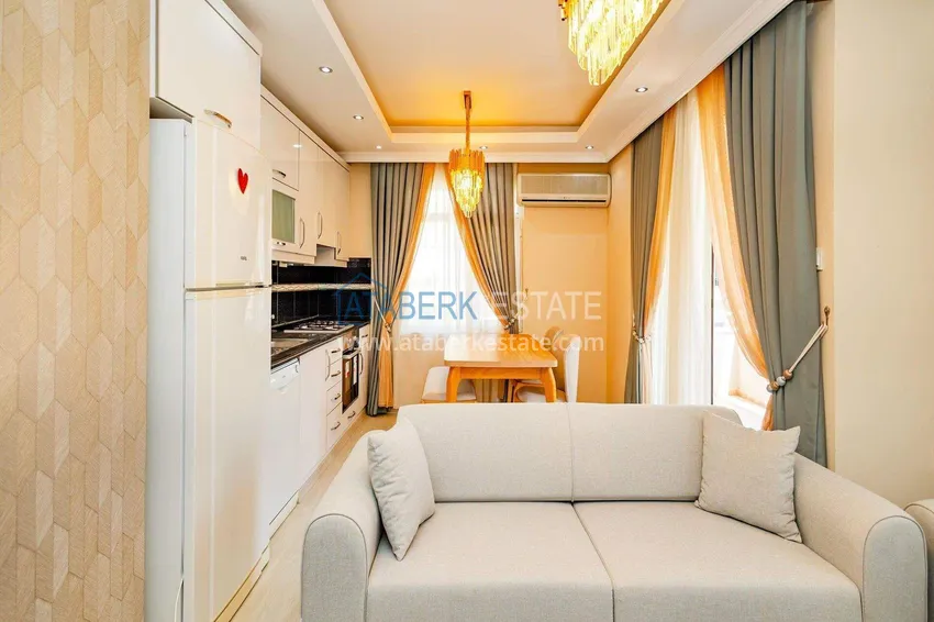 Purchase Apartment 1+1 in the Kestel area on the first line — furnished and with sea views 6 
