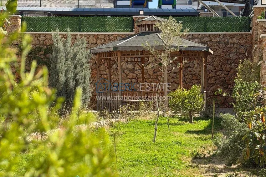 Garden duplex 2+1 with fine finishing in Oba, Alanya 7 