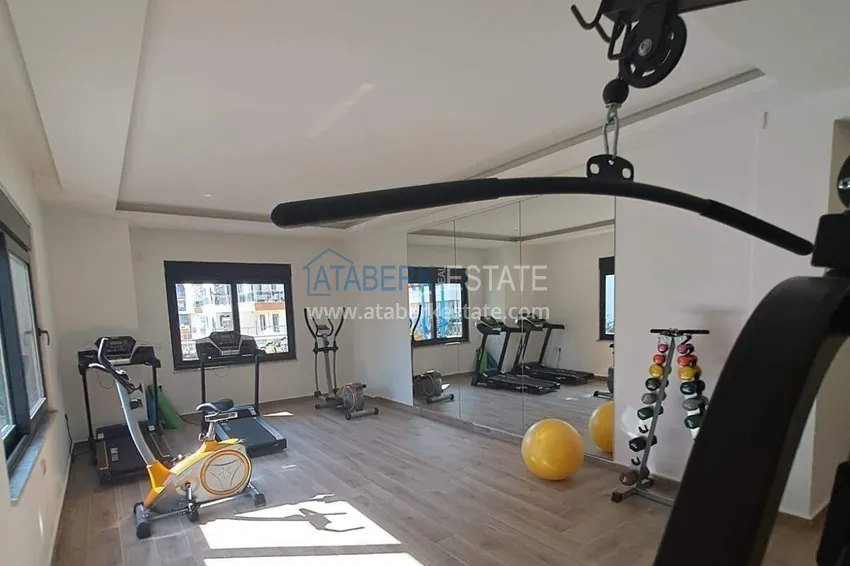 Garden duplex 2+1 with fine finishing in Oba, Alanya 15 
