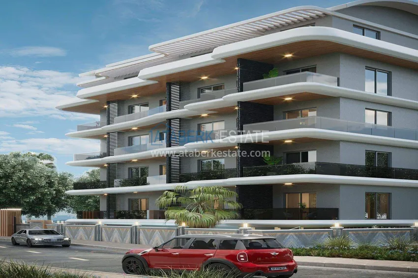 Investment property in the center of Alanya - 50m from Keykubat Beach  7 