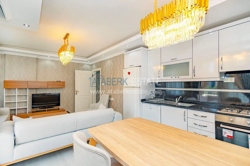 Purchase Apartment 1+1 in the Kestel area on the first line — furnished and with sea views 7 