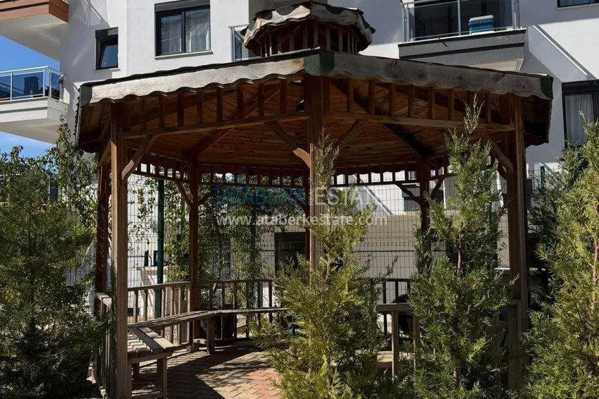 Garden duplex 2+1 with fine finishing in Oba, Alanya 8 