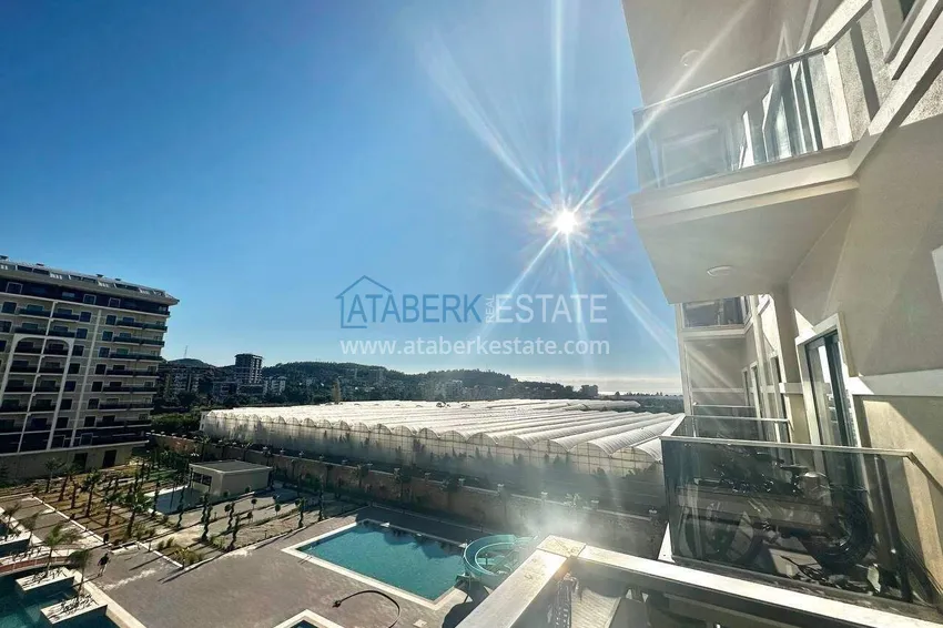 Purchase  1+1 apartment in Demirtas with sea view - real estate in Alanya with a fine finish 9 