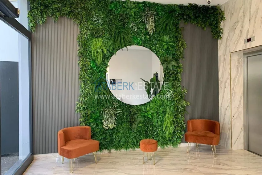 1+1 apartment for rent in Mahmutlar — furnished and with views of the A40 mountains 13 