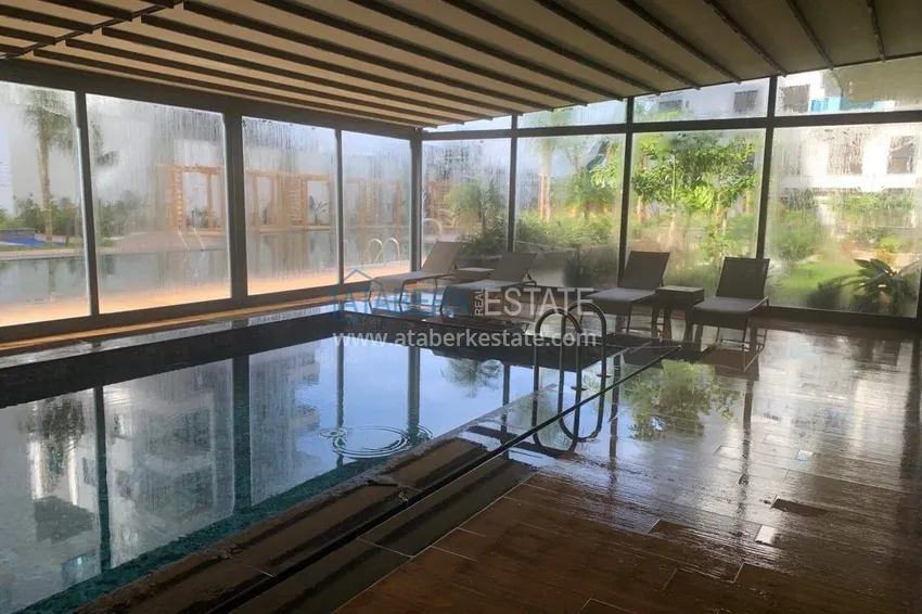 1+1 apartment for rent in Mahmutlar — furnished and with views of the A40 mountains 17 