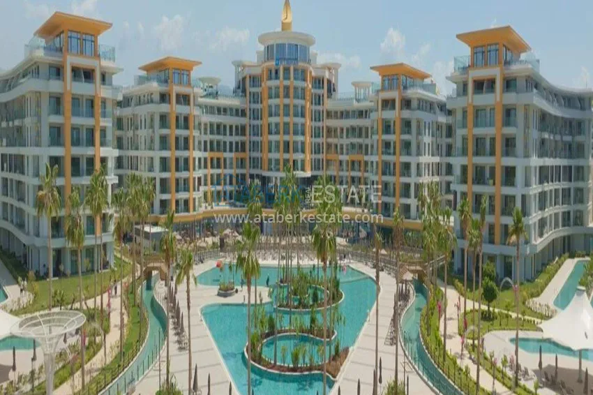 1+1 apartment for rent in Alanya, Turkler district - premium hotel-type residence C3-46 7 