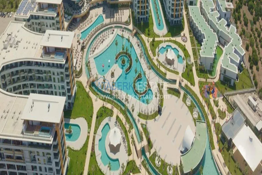 1+1 apartment for rent in Alanya, Turkler district - premium hotel-type residence C3-46 10 