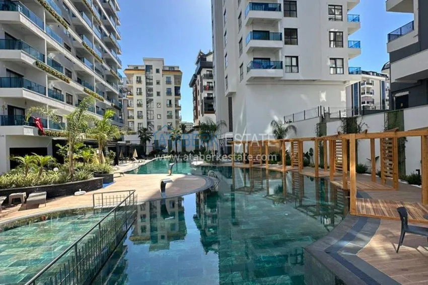 1+1 apartment for rent in Mahmutlar — furnished and with views of the A40 mountains 4 