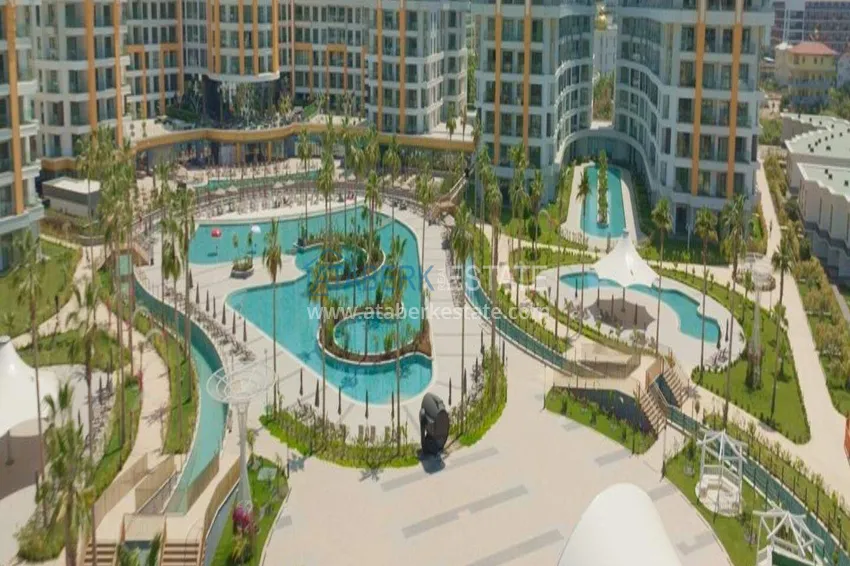 1+1 apartment for rent in Alanya, Turkler district - premium hotel-type residence C3-46 13 