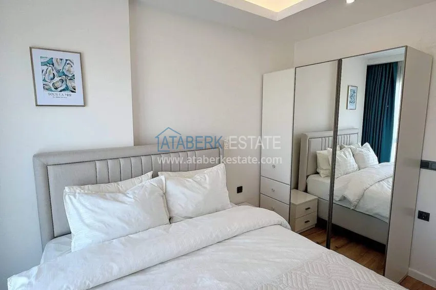 Purchase  1+1 apartment for rent in Mahmutlar — furnished and with views of the A40 mountains 7 