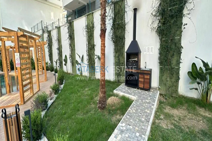 1+1 apartment for rent in Mahmutlar — furnished and with views of the A40 mountains 8 