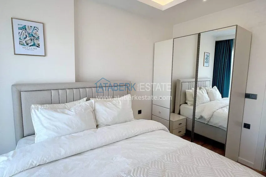 Purchase  1+1 apartment for rent in Mahmutlar — furnished and with views of the A40 mountains 8 