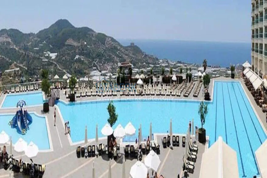 One bedroom apartment with mountain views in a premium complex — Alanya, Mahmutlar district 14 