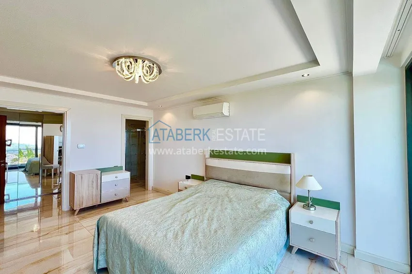 Purchase  Luxury 4+1 villa in Alanya, Bektash Mountain District - furniture, swimming pool, panoramic view 11 