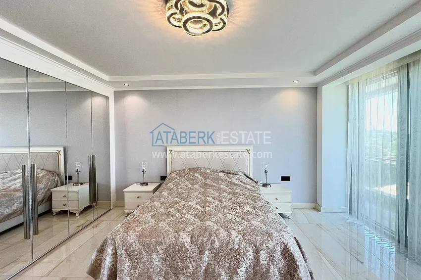 Purchase  Luxury 4+1 villa in Alanya, Bektash Mountain District - furniture, swimming pool, panoramic view 13 