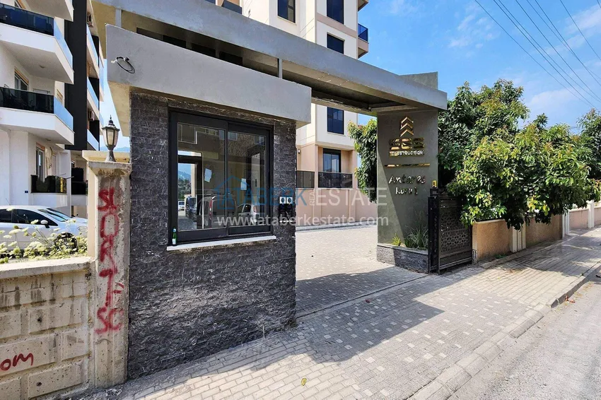 1+1 apartment in Gazipasa with a fine finish in a modern complex 15 