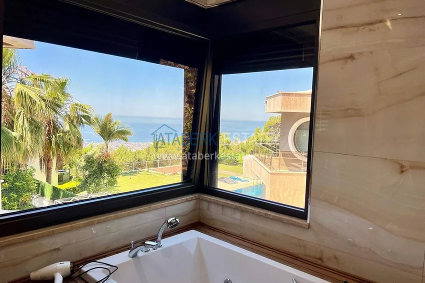 Purchase  Luxury 4+1 villa in Alanya, Bektash Mountain District - furniture, swimming pool, panoramic view 18 