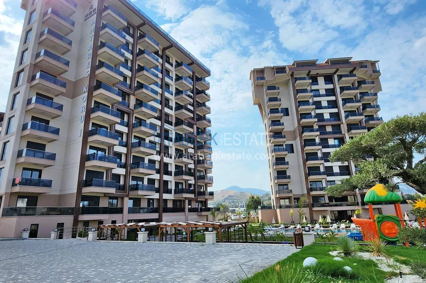 1+1 apartment in Gazipasa with a fine finish in a modern complex 1 