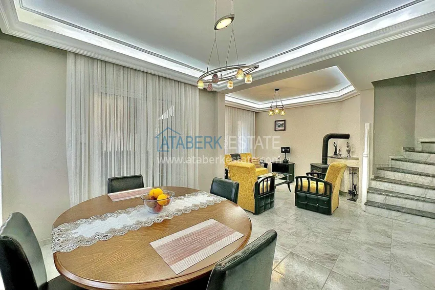 Purchase  Two-story 3+1 villa in Demirtas, 400 m from the sea — furnished, suitable for a residence permit 7 