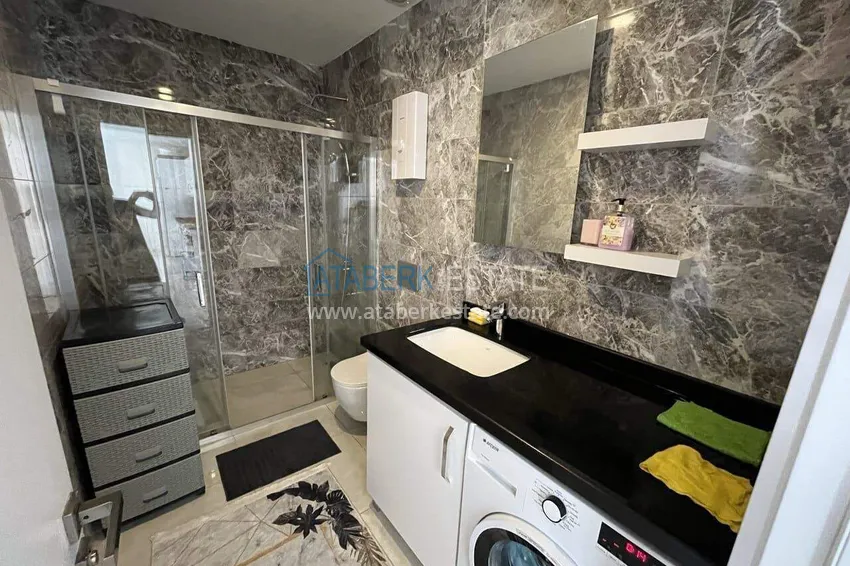 Purchase Turnkey three-room apartment in the center of Alanya, just 5 minutes from Cleopatra Beach 10 