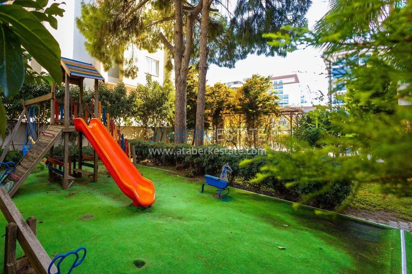 2+1 garden duplex in Kestel on the beachfront - with new furniture and sea views 12 