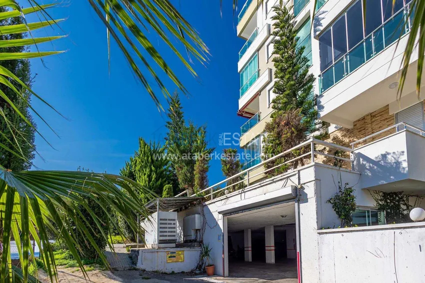 2+1 garden duplex in Kestel on the beachfront - with new furniture and sea views 13 