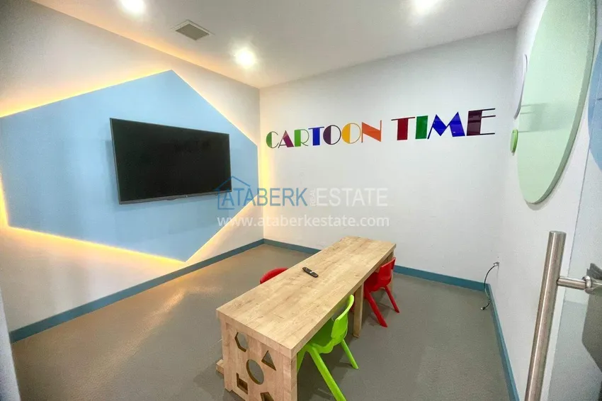 1+1 furnished apartment in Alanya, Upper Oba 17 