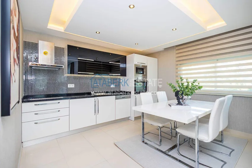 Purchase  2+1 garden duplex in Kestel on the beachfront - with new furniture and sea views 17 