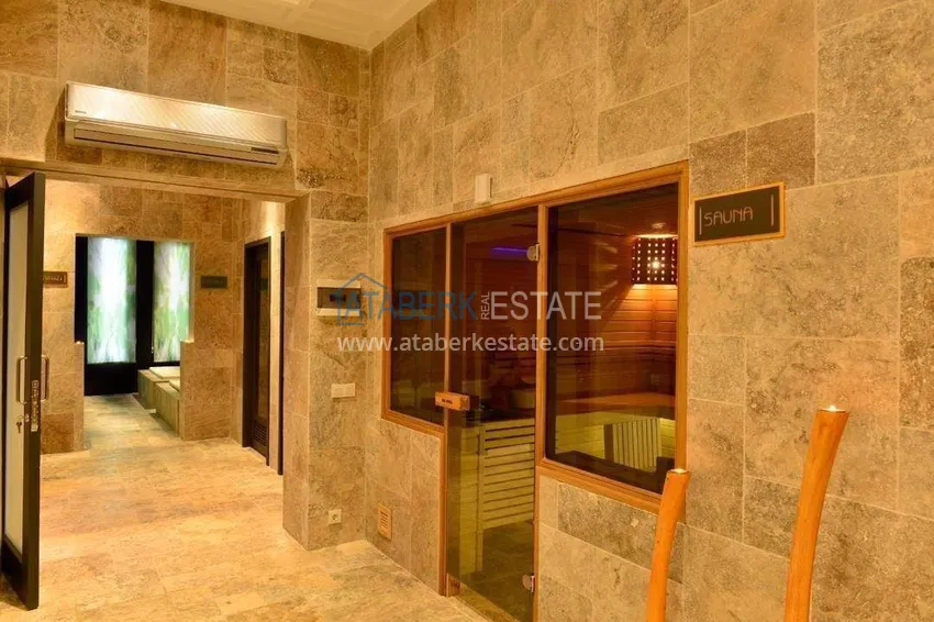 1+1 apartment with sea view in the Oba area - first line, furnished, suitable for a residence permit 17 