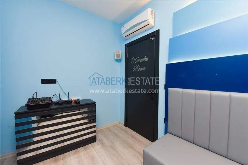 1+1 furnished apartment in Alanya, Upper Oba 18 